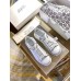 Alexander McQueen Women's Oversized Sneakers With Black Outlines Alexander McQueen Women's Oversized Sneakers With Black Outlines