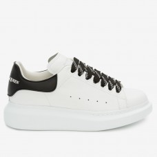 Alexander McQueen Women's Oversized Sneakers With Noir Heel Alexander McQueen Women's Oversized Sneakers With Noir Heel