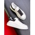 Alexander McQueen Women's Oversized Sneakers With Noir Heel Alexander McQueen Women's Oversized Sneakers With Noir Heel