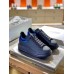 Alexander McQueen Women's Black Oversized Sneakers With Iridescent Heel