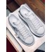 Alexander McQueen Women's Oversized Sneakers With Drop Heel Alexander McQueen Women's Oversized Sneakers With Drop Heel