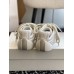 Alexander McQueen Women's Flexion Sneakers in White Leather Alexander McQueen Women's Flexion Sneakers in White Leather