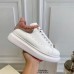 Alexander McQueen Women's Oversized Sneakers With Pink Shearling Alexander McQueen Women's Oversized Sneakers With Pink Shearling