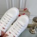 Alexander McQueen Women's Oversized Sneakers With Pink Shearling Alexander McQueen Women's Oversized Sneakers With Pink Shearling
