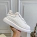 Alexander McQueen Women's Oversized Sneakers With White Shearling Alexander McQueen Women's Oversized Sneakers With White Shearling