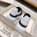 Alexander McQueen Women's Oversized Sneakers With White Heel Alexander McQueen Women's Oversized Sneakers With White Heel