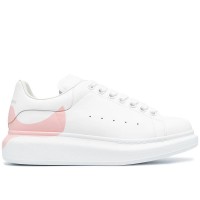 Alexander McQueen Women's Oversized Sneakers With Pink Drop Heel Alexander McQueen Women's Oversized Sneakers With Pink Drop Heel