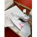 Alexander McQueen Women's Oversized Sneakers With Pink Drop Heel Alexander McQueen Women's Oversized Sneakers With Pink Drop Heel