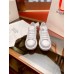 Alexander McQueen Women's Oversized Sneakers With Pink Drop Heel Alexander McQueen Women's Oversized Sneakers With Pink Drop Heel