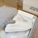 Alexander McQueen Women's Oversized Sneakers With Grey Suede Heel Alexander McQueen Women's Oversized Sneakers With Grey Suede Heel
