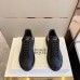 Alexander McQueen Women's Black Oversized Sneakers With Transparent Sole