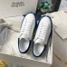 Alexander McQueen Women's Oversized Sneakers With Blue Transparent Sole Alexander McQueen Women's Oversized Sneakers With Blue Transparent Sole