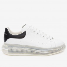 Alexander McQueen Women's Oversized Sneakers With White Transparent Sole Alexander McQueen Women's Oversized Sneakers With White Transparent Sole