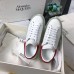 Alexander McQueen Women's White Oversized Sneakers With Transparent Sole Alexander McQueen Women's White Oversized Sneakers With Transparent Sole