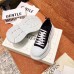 Alexander McQueen Women's Noir Tread Slick Lace Up Sneakers