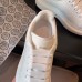 Alexander McQueen Women's White Oversized Sneakers Alexander McQueen Women's White Oversized Sneakers