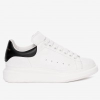 Alexander McQueen Women's Oversized Sneakers With Black Heel Alexander McQueen Women's Oversized Sneakers With Black Heel
