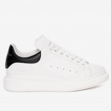 Alexander McQueen Women's Oversized Sneakers With Black Heel Alexander McQueen Women's Oversized Sneakers With Black Heel