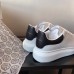 Alexander McQueen Women's Oversized Sneakers With Black Heel