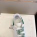Alexander McQueen Women's Oversized Sneakers With Green Heel Alexander McQueen Women's Oversized Sneakers With Green Heel