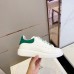 Alexander McQueen Women's Oversized Sneakers With Green Heel Alexander McQueen Women's Oversized Sneakers With Green Heel