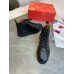 Christian Louboutin Men's Louis Flat Sneakers in Black Leather Christian Louboutin Men's Louis Flat Sneakers in Black Leather