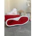 Christian Louboutin Men's Louis Flat Sneakers In White Leather Christian Louboutin Men's Louis Flat Sneakers In White Leather