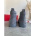 Christian Louboutin Men's Louis Orlato Flat Sneakers In Grey Suede Christian Louboutin Men's Louis Orlato Flat Sneakers In Grey Suede