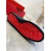 Christian Louboutin Men's Lou Spikes Flat Sneakers In Black Leather Christian Louboutin Men's Lou Spikes Flat Sneakers In Black Leather