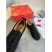 Christian Louboutin Men's Louis Junior Spikes Orlato Flat Sneakers Black Christian Louboutin Men's Louis Junior Spikes Orlato Flat Sneakers Black