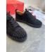 Christian Louboutin Men's Louis Junior Spikes Orlato Flat Sneakers Black Christian Louboutin Men's Louis Junior Spikes Orlato Flat Sneakers Black