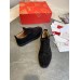 Christian Louboutin Men's Louis Junior Spikes Orlato Flat Sneakers Black Christian Louboutin Men's Louis Junior Spikes Orlato Flat Sneakers Black