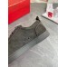 Christian Louboutin Men's Louis Junior Spikes Orlato Flat Sneakers Olive Christian Louboutin Men's Louis Junior Spikes Orlato Flat Sneakers Olive