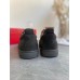 Christian Louboutin Men's Louis Junior Spikes Orlato Flat Sneakers Olive Christian Louboutin Men's Louis Junior Spikes Orlato Flat Sneakers Olive