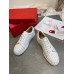 Christian Louboutin Men's Louis Junior Spikes Orlato Flat Sneakers Olive Christian Louboutin Men's Louis Junior Spikes Orlato Flat Sneakers Olive