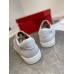 Christian Louboutin Men's Louis Junior Spikes Orlato Flat Sneakers Olive Christian Louboutin Men's Louis Junior Spikes Orlato Flat Sneakers Olive