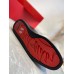 Christian Louboutin Men's Louis Junior Flat Sneakers In Black Leather Christian Louboutin Men's Louis Junior Flat Sneakers In Black Leather