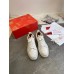 Christian Louboutin Men's Louis Junior Flat Sneakers In White Calfskin Christian Louboutin Men's Louis Junior Flat Sneakers In White Calfskin