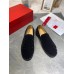 Christian Louboutin Men's Roller-boat Flat Sneakers Black