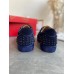 Christian Louboutin Men's Seavaste 2 Orlato Flat Sneakers Blue