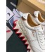 Christian Louboutin Men's Louis Orlato Flat Sneakers In Grey Suede Christian Louboutin Men's Louis Orlato Flat Sneakers In Grey Suede