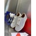 Christian Louboutin Men's Seavaste 2 Orlato Sneakers In Silver Calfskin