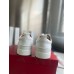 Christian Louboutin Women's Louis Junior Spikes Sneakers In White Leather Christian Louboutin Women's Louis Junior Spikes Sneakers In White Leather