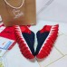 Christian Louboutin Women's Loubishark Sneakers In Blue/Red Suede Christian Louboutin Women's Loubishark Sneakers In Blue/Red Suede