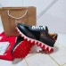Christian Louboutin Women's Loubishark Sneakers In Black Leather Christian Louboutin Women's Loubishark Sneakers In Black Leather