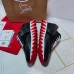 Christian Louboutin Women's Loubishark Sneakers In Black Leather Christian Louboutin Women's Loubishark Sneakers In Black Leather