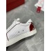Christian Louboutin Women's Fun Vieira Flat Sneakers In White Calfskin Christian Louboutin Women's Fun Vieira Flat Sneakers In White Calfskin