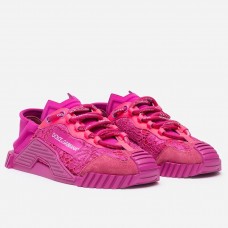 Dolce & Gabbana Women's NS1 Slip-on Sneakers Fuchsia Dolce & Gabbana Women's NS1 Slip-on Sneakers Fuchsia