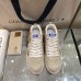 Golden Goose Women's Mid Star Sneakers with Pink-gold Glitter Golden Goose Women's Mid Star Sneakers with Pink-gold Glitter