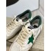 Golden Goose Women's Ball Star Sneakers with Green Star and Heel Tab Golden Goose Women's Ball Star Sneakers with Green Star and Heel Tab